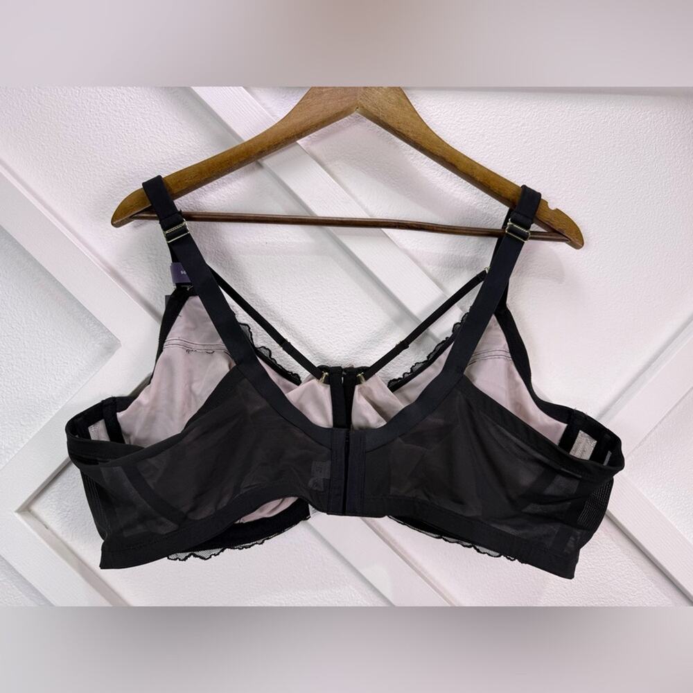 NWT Cacique Lane Bryant Unlined Curvy Balconette Seriously Sexy Bra Size 50DD - Picture 9 of 13